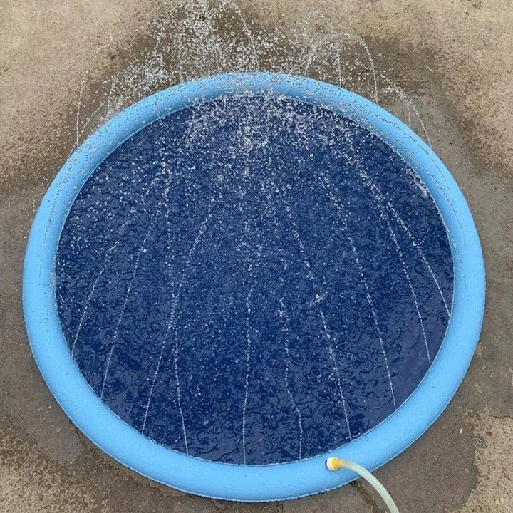 Kalsten | SplashyPaws Splash Pad – Non-Slip Sprinkler Water Play Mat for Dogs & Kids