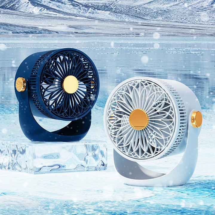 Hurricane Cannon High-Speed Circulating Wall-Mounted Desk Fan | Kalsten