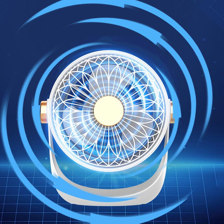 Hurricane Cannon High-Speed Circulating Wall-Mounted Desk Fan | Kalsten