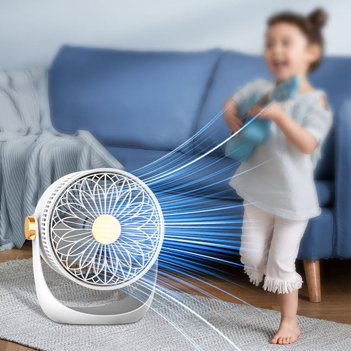 Hurricane Cannon High-Speed Circulating Wall-Mounted Desk Fan | Kalsten