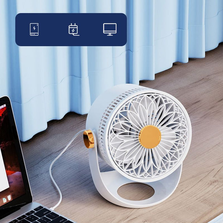 Hurricane Cannon High-Speed Circulating Wall-Mounted Desk Fan | Kalsten