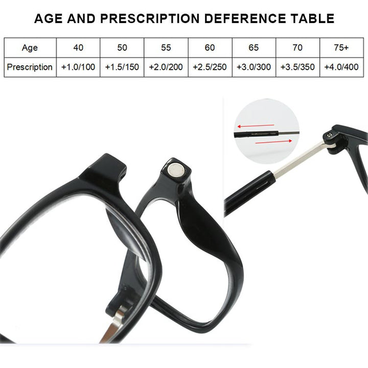 Kalsten | Magnetic Neck Hanging Anti-Loss Anti- Reading Glasses