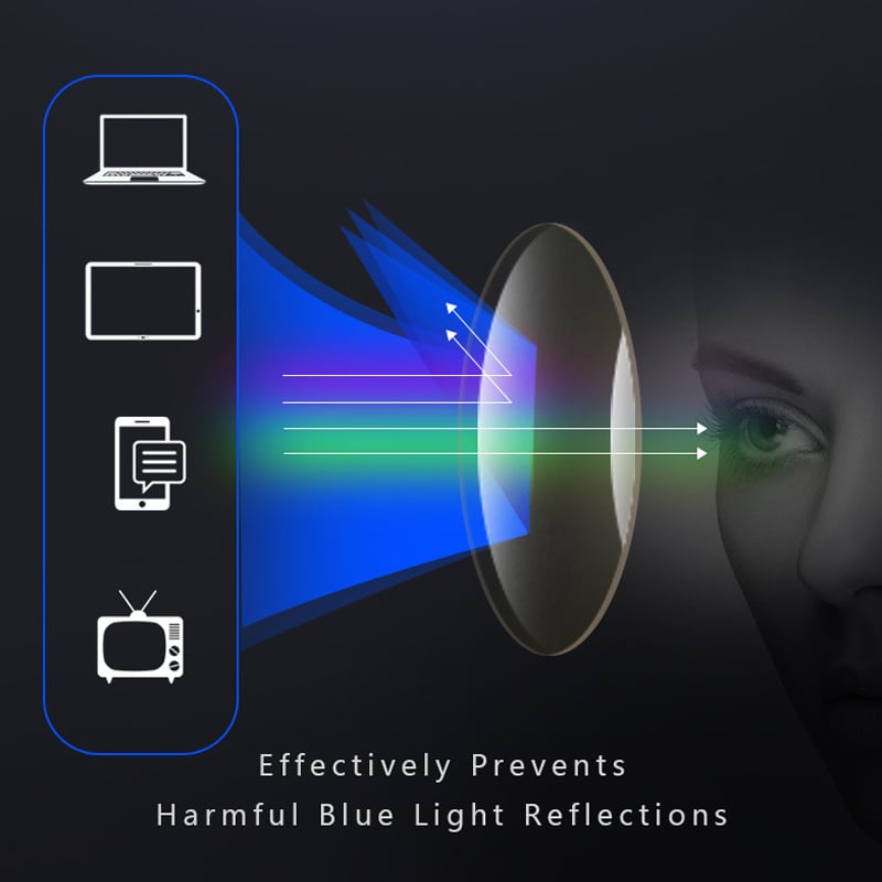 Kalsten | Sports glasses for men with ultra-light lenses against blue light and presbyopia