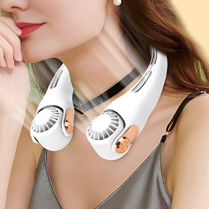 Neck Air Conditioner Fan - Ultra-Quiet Personal Cooling for Summer | Kalsten
