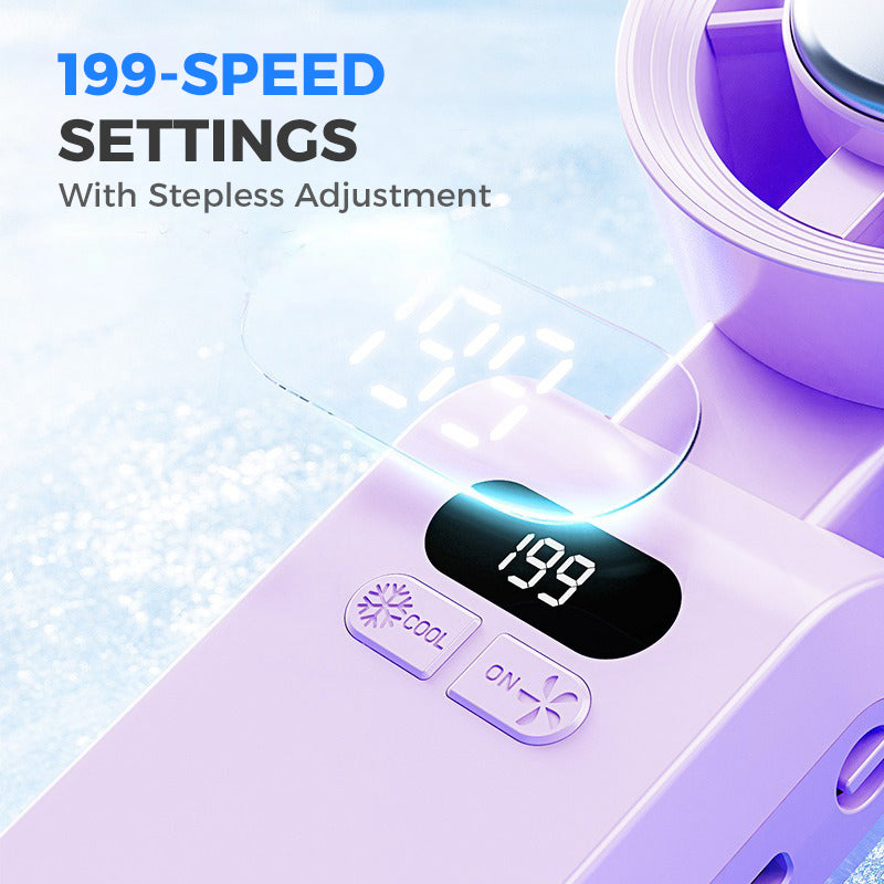 Handheld Portable Fan with Ice Cooler | Kalsten