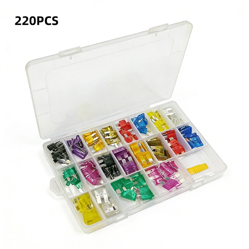 Automotive fuse assortment 300 pieces with fuse puller | Kalsten