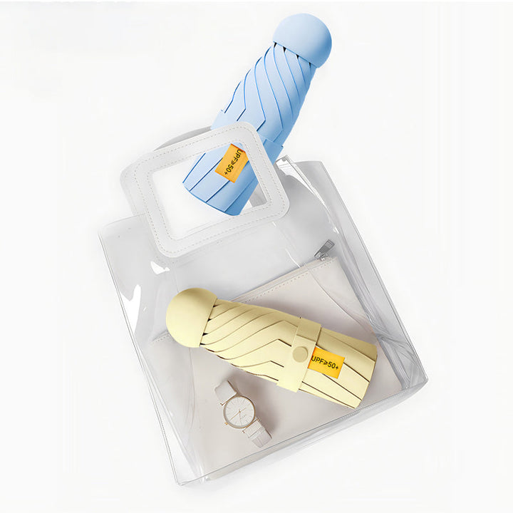 Capsule pocket umbrella with UV protection UPF50+ | Kalsten