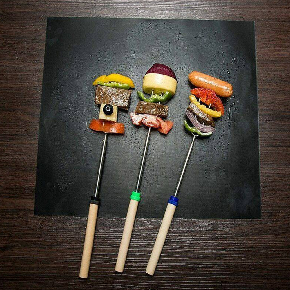 Kalsten | FlameGuard Non-Stick BBQ Grill & Roasting Mats – Heat-Resistant Glass Fibre Cloth (Set of 5)