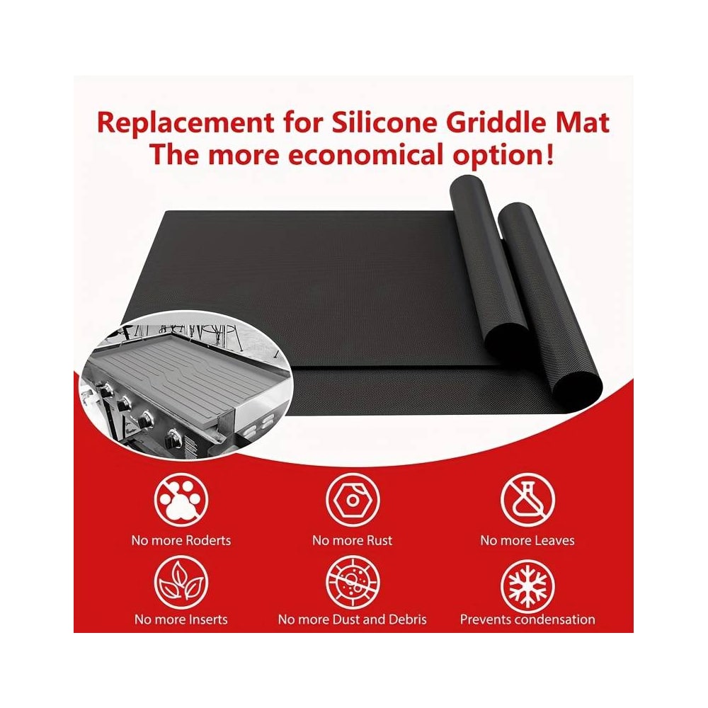 Kalsten | Reusable Non-Stick Glass Fibre Cloth Baking Mats 40 × 33 cm – Set of 5
