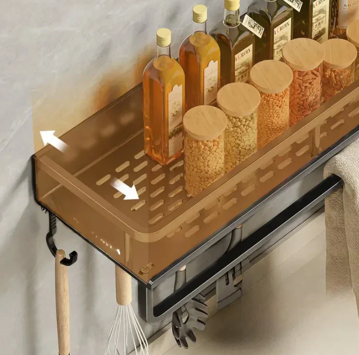 Kalsten | Kitchen Wall Storage Shelf Tower Trail