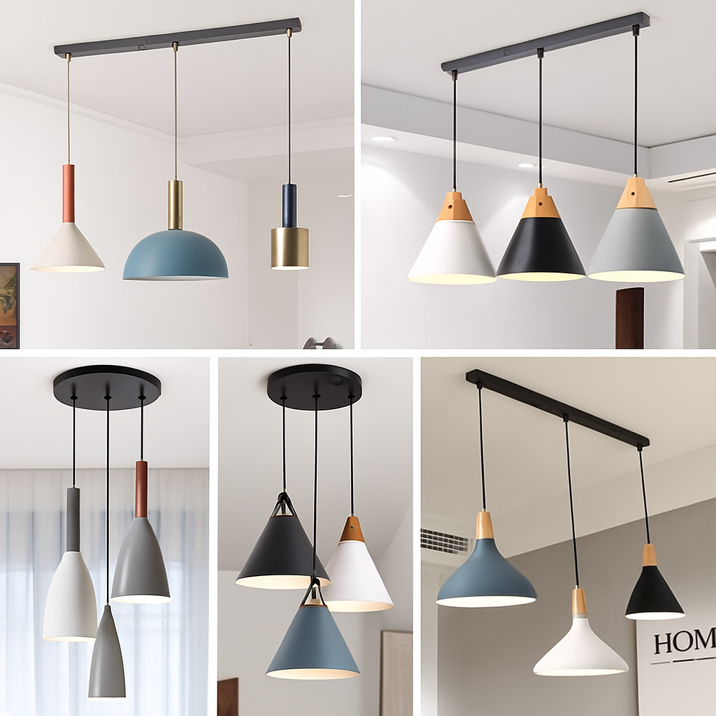 Pendant Light Mounting Bracket Metal 4 in (10.0 cm) Round Base Adjustable Wire Ceiling Living Room Bedroom Kitchen Dining Room | Kalsten