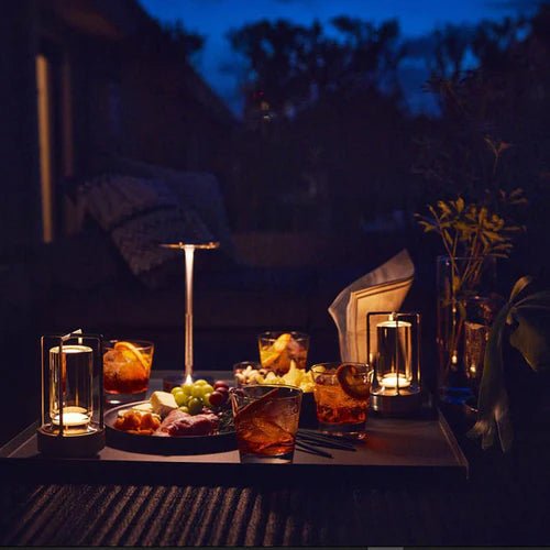 ECLARO – Rechargeable Table Lamp with Dimmable LED Light | Kalsten