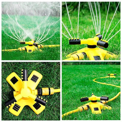 Kalsten | Rotating Sprinkler for Lawn | 360° Coverage, Water-Saving Technology & Adjustable Spray for Efficient Garden Irrigation