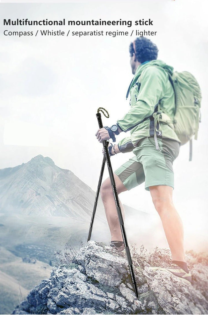 Kalsten | Trailforce – Multifunctional Tactical Hiking Stick for Survival & Adventure