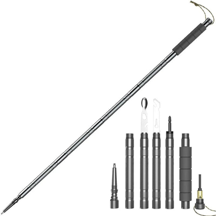 Kalsten | Trailforce – Multifunctional Tactical Hiking Stick for Survival & Adventure