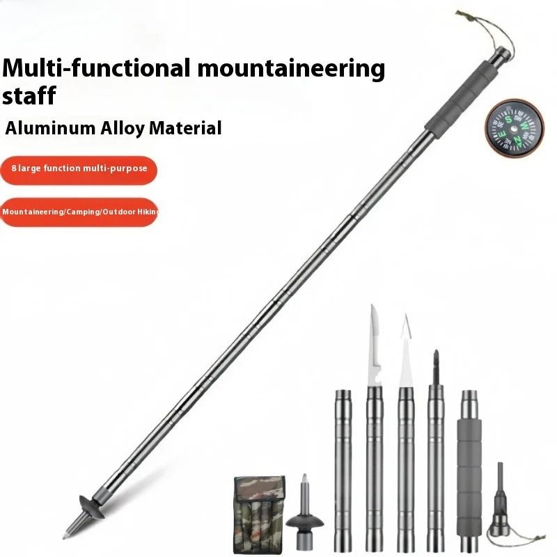 Kalsten | Trailforce – Multifunctional Tactical Hiking Stick for Survival & Adventure