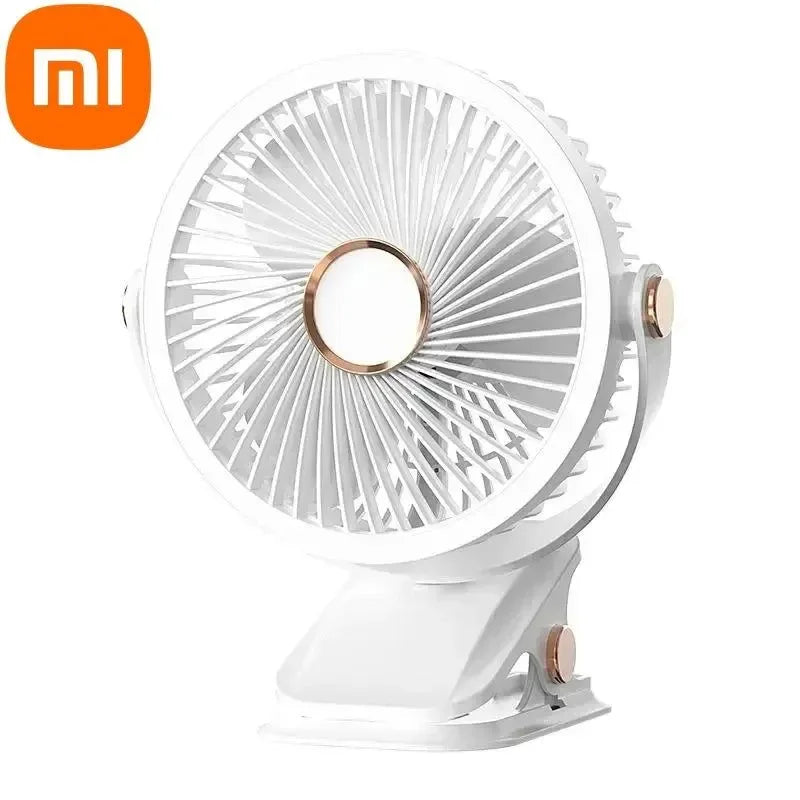 8000mAh Clip-on Fan 3 Speed Quiet Rechargeable Desktop Portable Air Circulator Wireless Fan | Kalsten