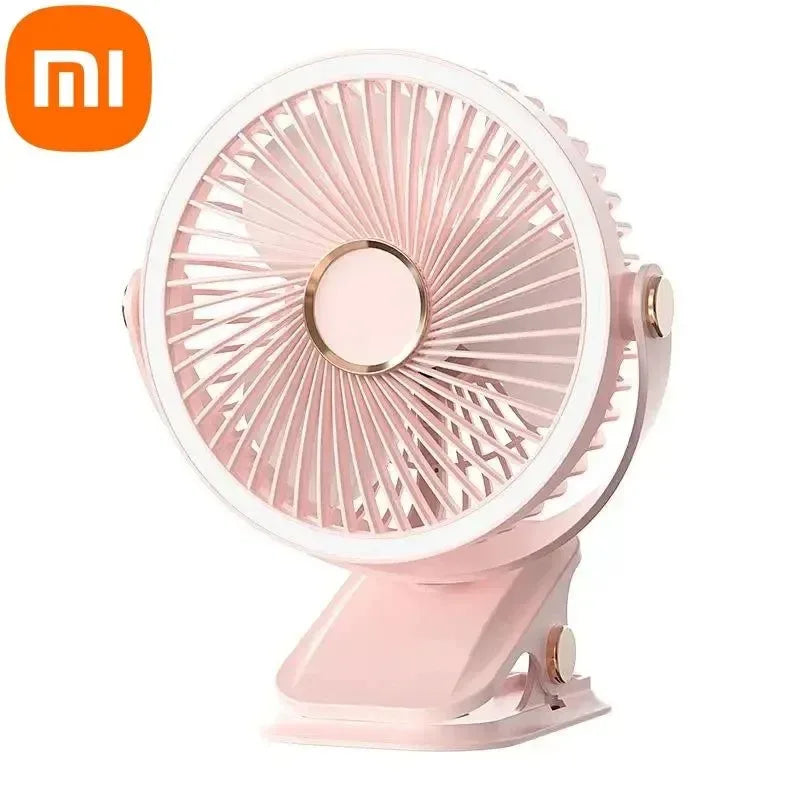 8000mAh Clip-on Fan 3 Speed Quiet Rechargeable Desktop Portable Air Circulator Wireless Fan | Kalsten