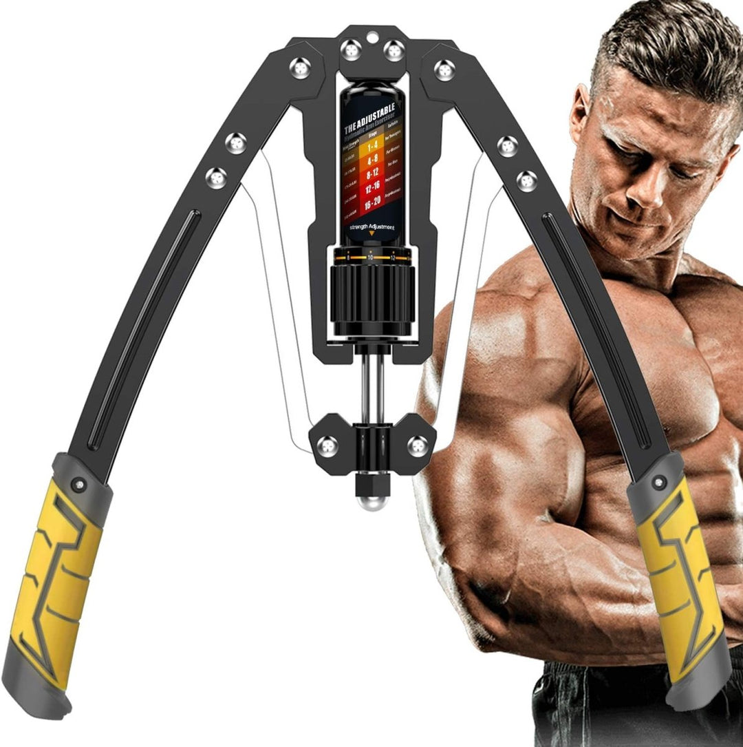 Kalsten | TwisterPro Adjustable Hydraulic Arm Trainer – 10–200 kg Resistance – Upper Body Strength Training for Arms, Chest & Shoulders