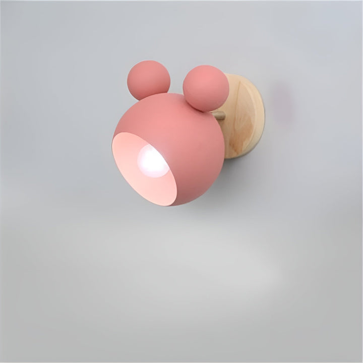 Wall light in Mickey design – Decorative and Modern | Perfect for children's room & living room | Kalsten