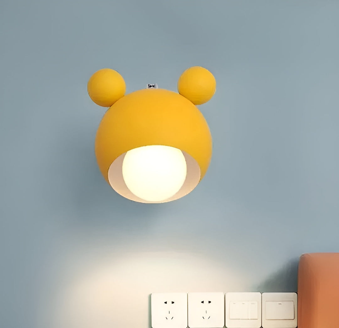 Wall light in Mickey design – Decorative and Modern | Perfect for children's room & living room | Kalsten