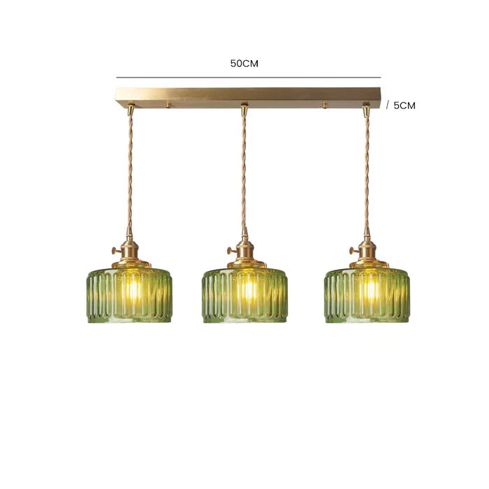 Kalsten | Vintage Crystal Pendant Light - Celeste