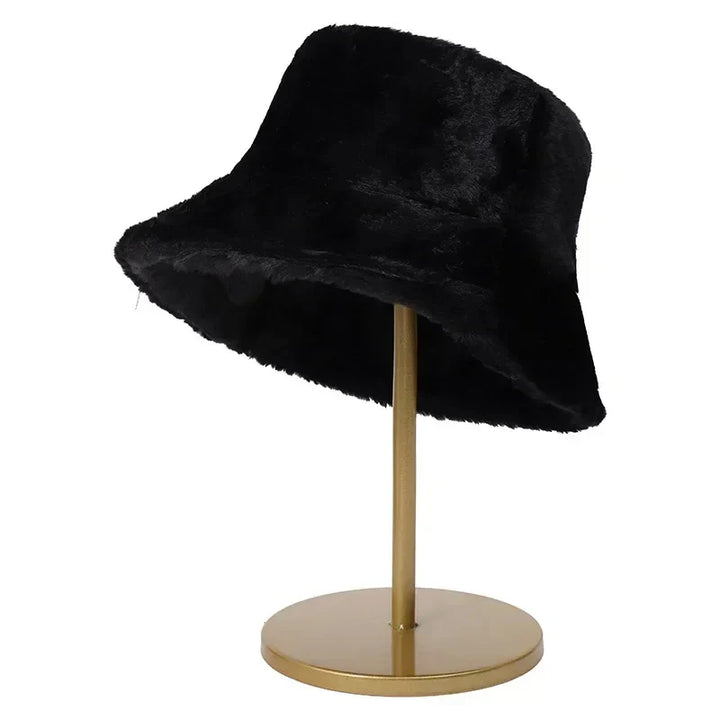 Kalsten | Women’s Faux Rabbit Fur Autumn Bucket Hat – Lorna