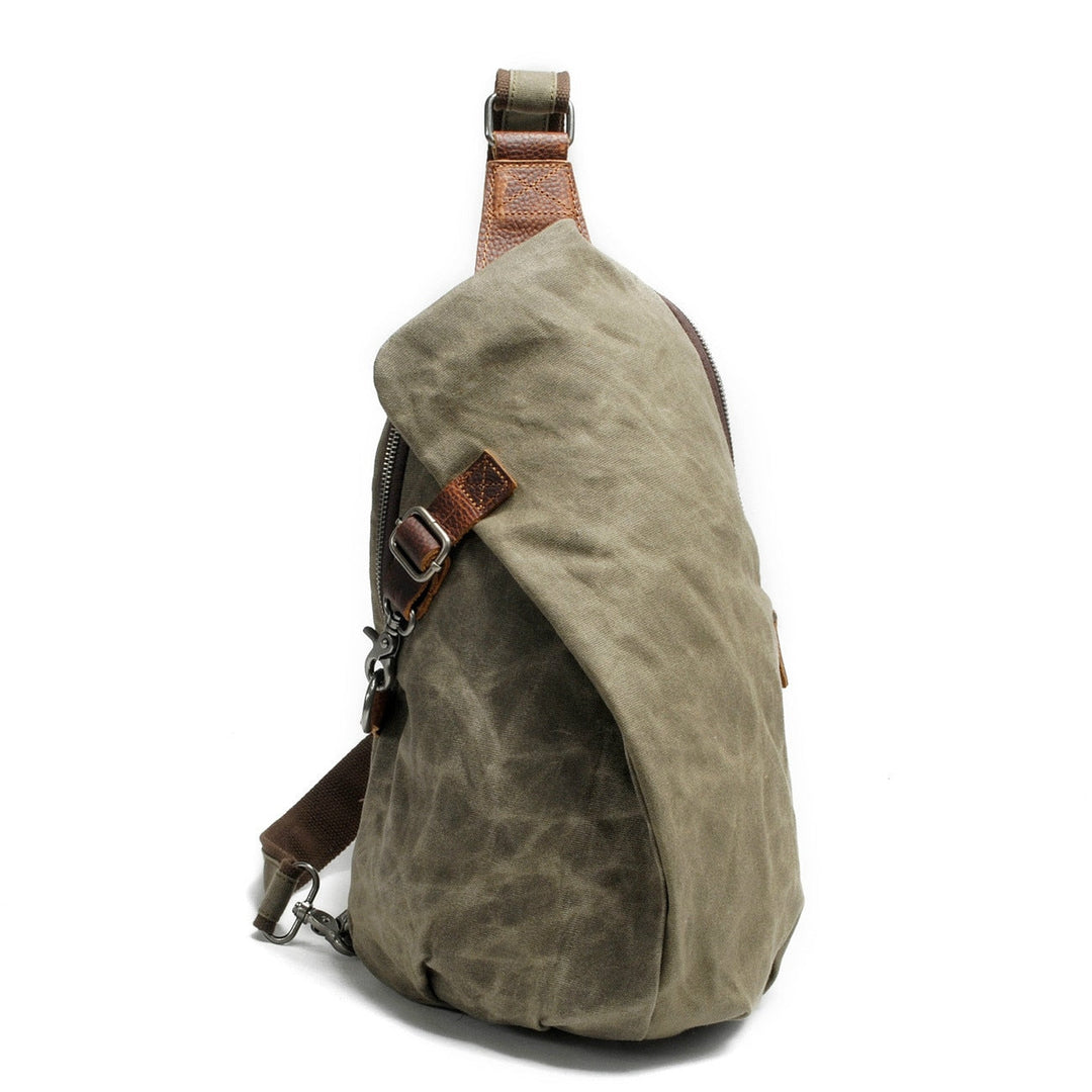 Water-Resistant Canvas Crossbody Bag with Anti-Theft Pocket – MultiWear | Kalsten