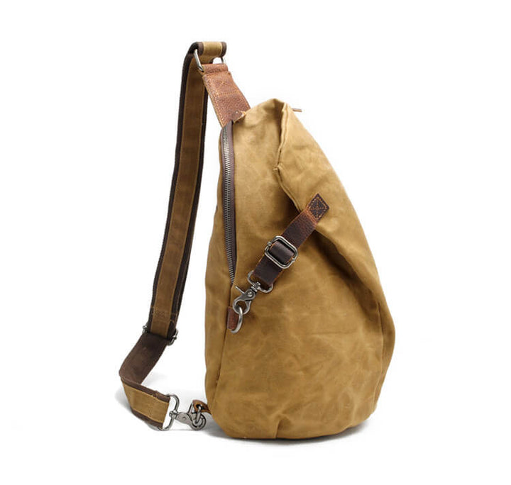 Water-Resistant Canvas Crossbody Bag with Anti-Theft Pocket – MultiWear | Kalsten