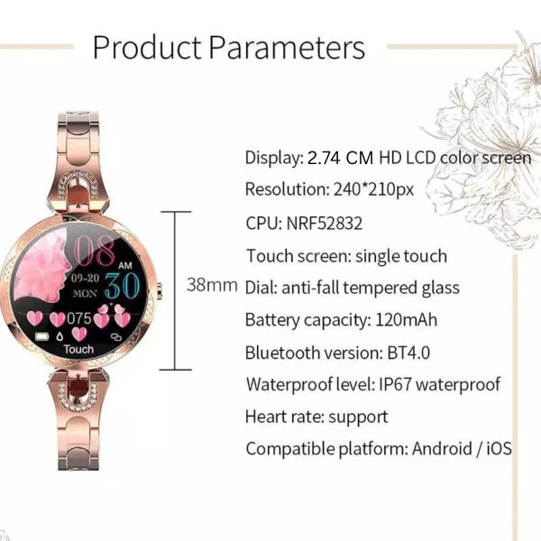 Kalsten | Waterproof Fitness Watch - AquaFit Smartwatch