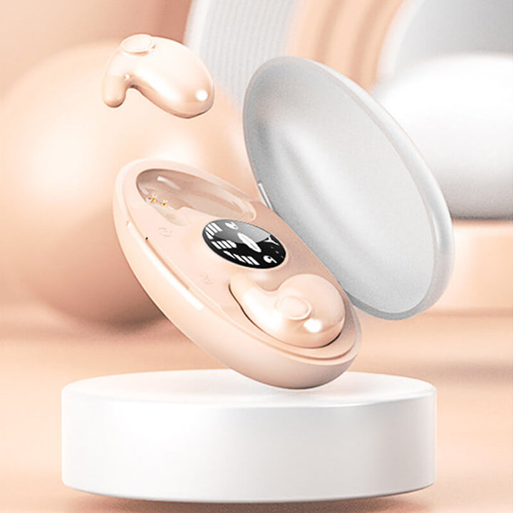 Kalsten | Silentone Invisible Sleep Headphones Wireless | Bluetooth 5.3 | Noise Cancellation & IPX5 Waterproof | 24h Battery Life