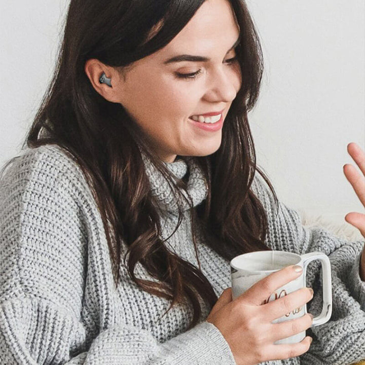 Kalsten | Silentone Invisible Sleep Headphones Wireless | Bluetooth 5.3 | Noise Cancellation & IPX5 Waterproof | 24h Battery Life