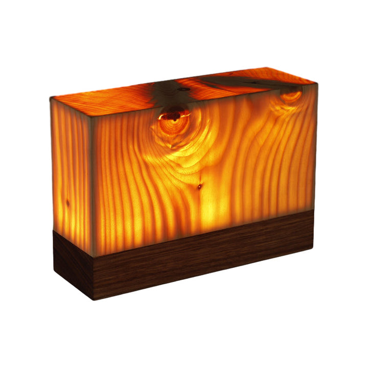 Wood Finish Touch Control Table Lamp Kalsten