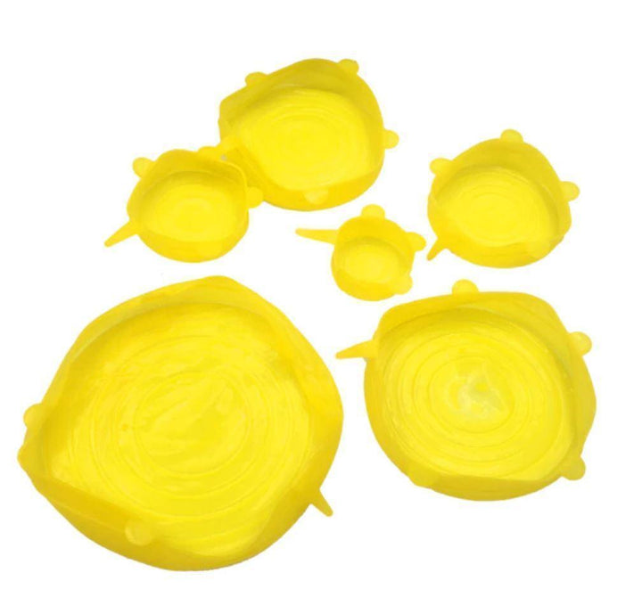 Kalsten | Air Tight Silicone Food Safety Lids (Set of 6)